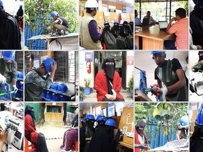 تلاش سازمان جهانی کار و کمیساریای پناهندگان سازمان ملل برای مهارت‌آموزی به پناهندگان میانماری در بنگلادش