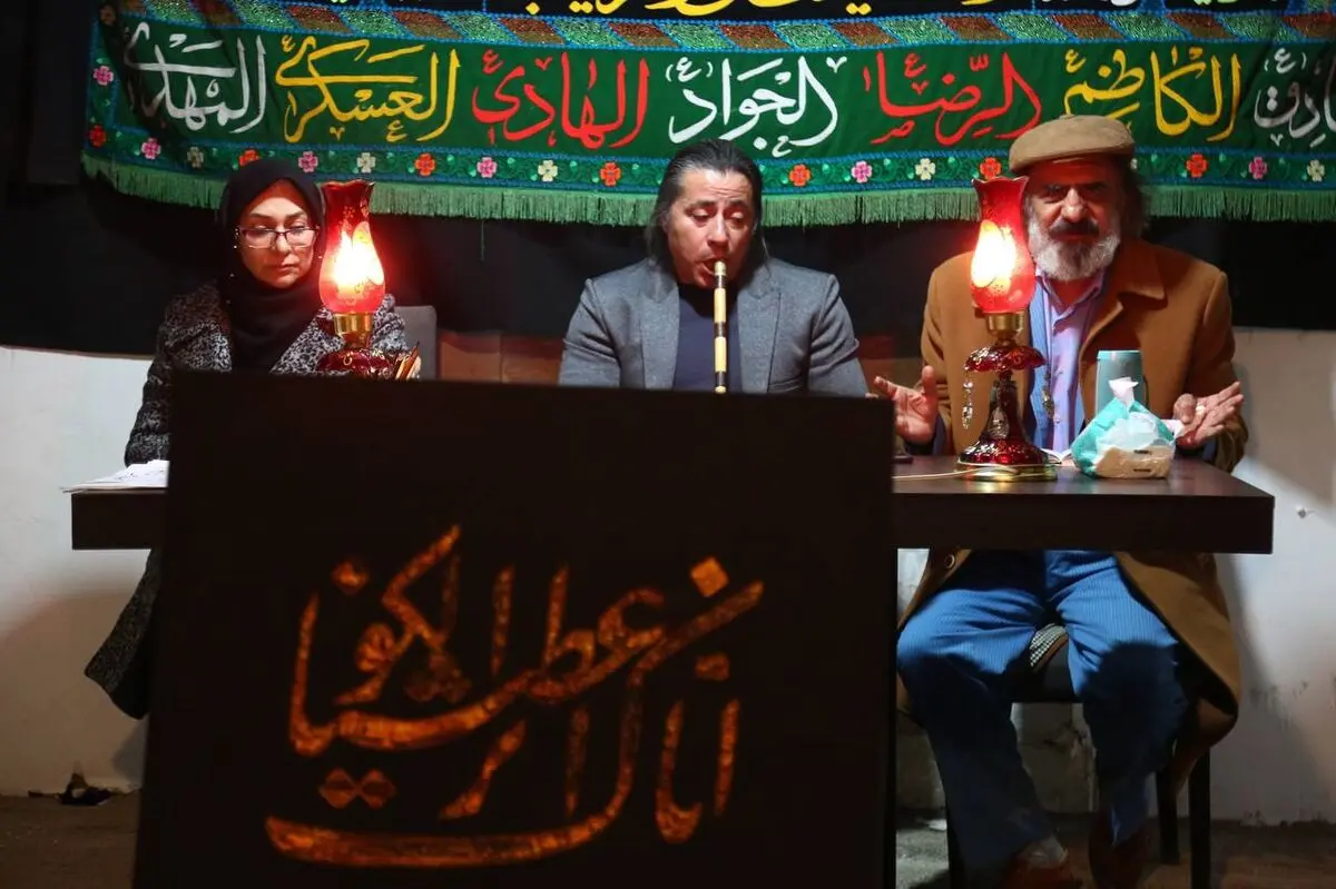 آیین روضه خوانی در اتاق روضه خانه پدری جلال احیا شد