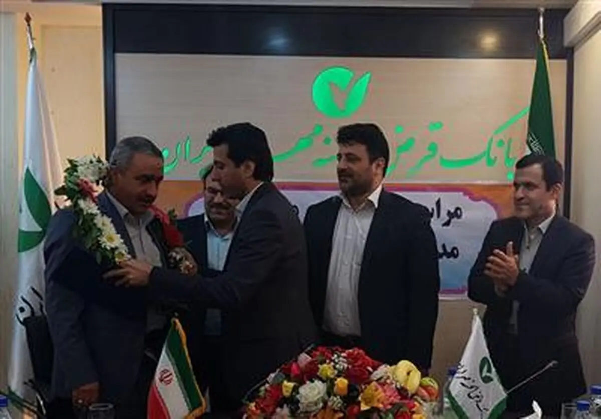 برگزاری مراسم تکریم و معارفه سرپرست شعب بانک قرض الحسنه مهرایران در استان بوشهر