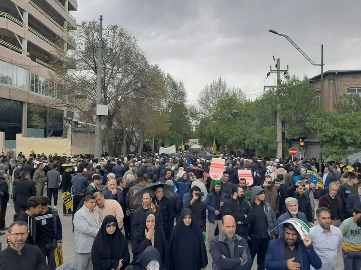 آغاز راهپیمایی روز جهانی قدس در کرمانشاه