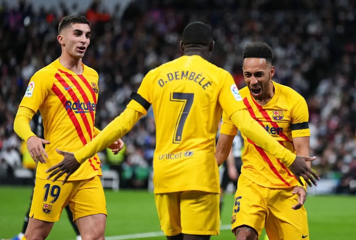 ویدیو: گل چهارم و جنجالی بارسا به رئال مادرید 