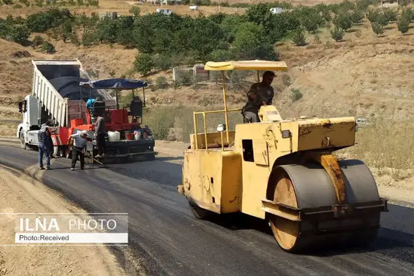 آسفالت ۸۷ کیلومتر از راههای روستایی لرستان