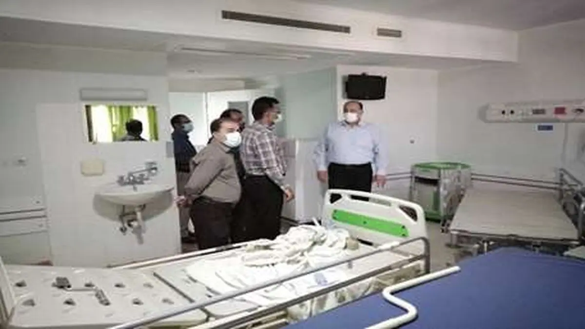 آماده سازی و بهره‌برداری از بخش vip بیمارستان ولایت دامغان 