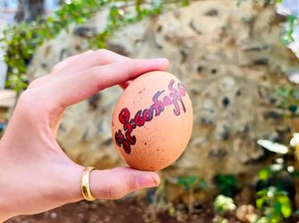 In Myanmar, Easter eggs become symbol of defiance for anti-coup protesters