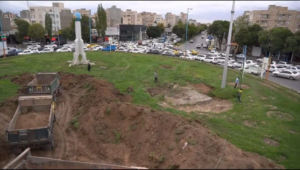 میدان جهاد اردبیل به تقاطع تبدیل می‌شود/ شهردار اردبیل: ششمین مرحله از اصلاح هندسی معابر شهر در حال اجرا است