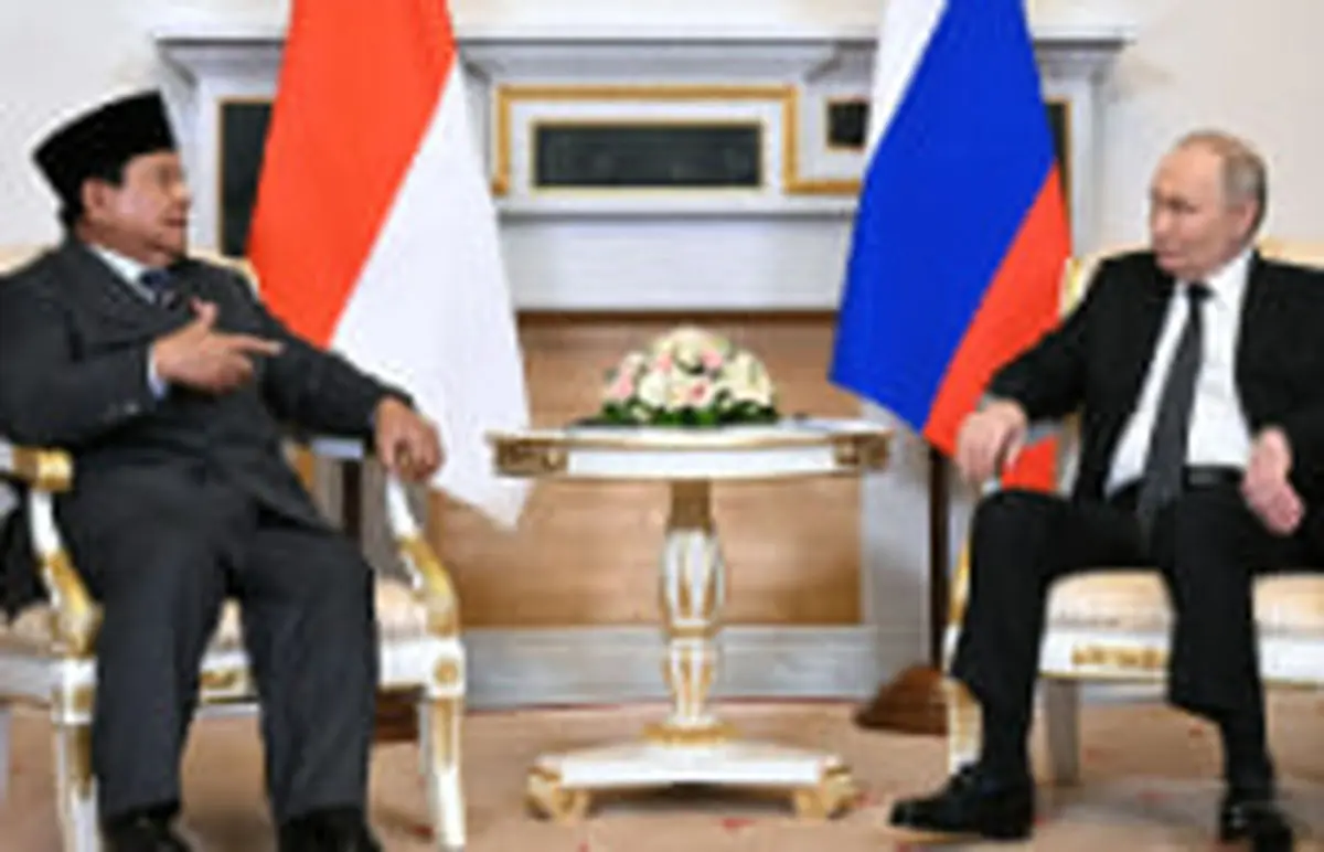 پوتین با رئیس جمهور اندونزی در کرملین دیدار کرد
