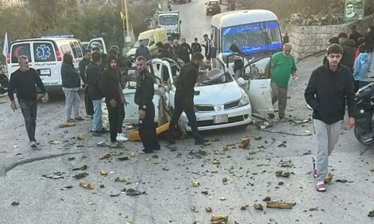 ۱۳ شهید و زخمی در پی حمله پهپادی اسرائیل به جنوب لبنان