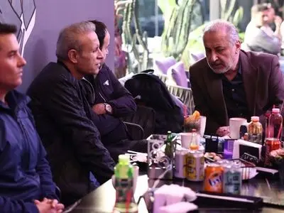 ضیافت ناهار پرسپولیس و دیدار صمیمی گل‌محمدی با درویش