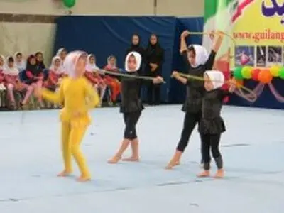 اعزام تیم ژیمناستیک دختران کیش به مسابقات کشوری