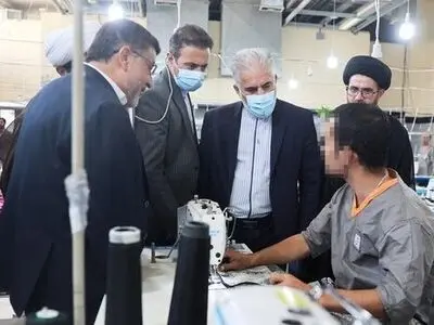 بازدید رئیس سازمان زندان‌ها از اردوگاه فشافویه