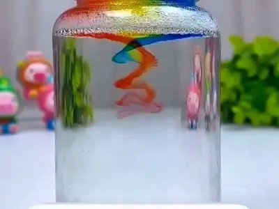 چطوری یک رنگین‌ کمان هیجان‌ انگیز درست کنیم + فیلم