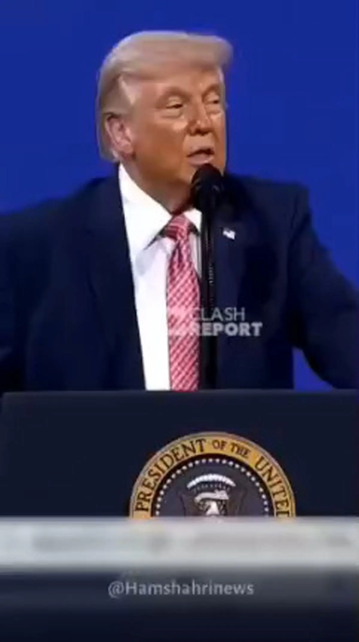 خوک زرد خودشیفته نام جعلی برای تنگه هرمز گذاشت + فیلم