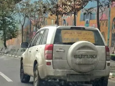 کار خیرخواهانه یک سوزوکی سوار+ عکس 