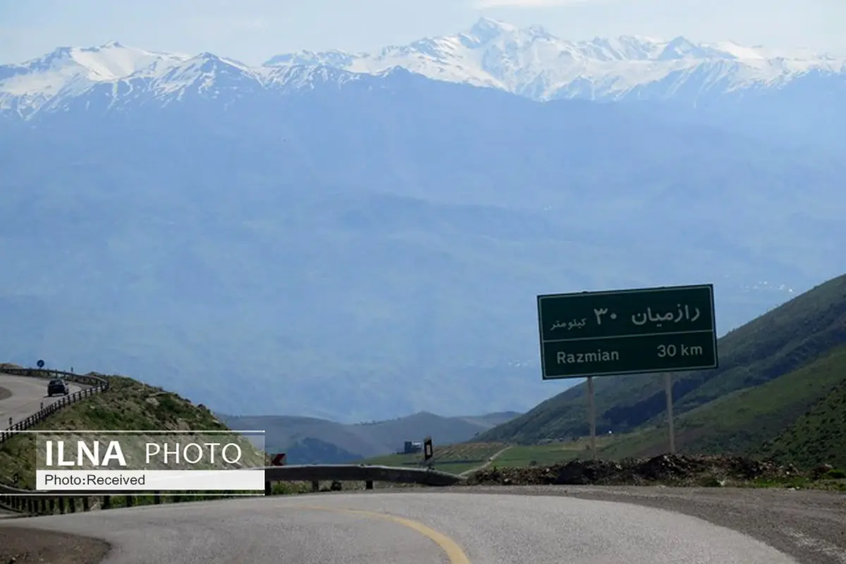 جاده بهرام آباد-باراجین قزوین ایمن سازی شد