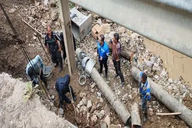 خسارت سیلاب شب گذشته گلستان به منابع آب آشامیدنی برخی از شهرها