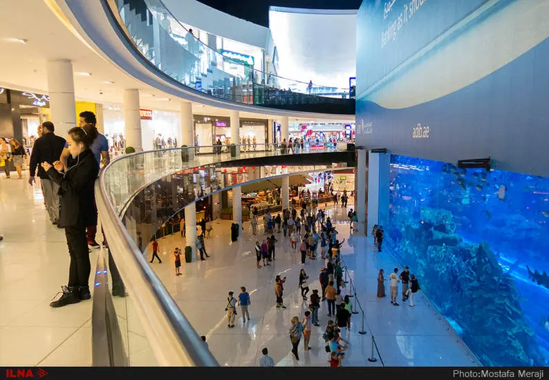 دبی مول بزرگترین فروشگاه جهان در کشور امارات