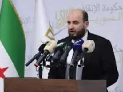 رئیس دولت انتقالی سوریه خواستار آرامش و ثبات در کشور شد