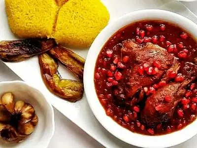 مرغ اناری، یک شام ویژه و به یاد ماندنی برای شب یلدا