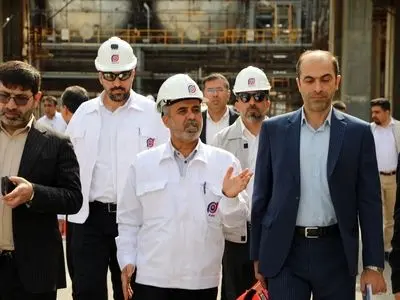 بازدید مشاور وزیر و رئیس مرکز حراست وزارت تعاون، کار و رفاه اجتماعی از شرکت توسعه پلیمر پادجم