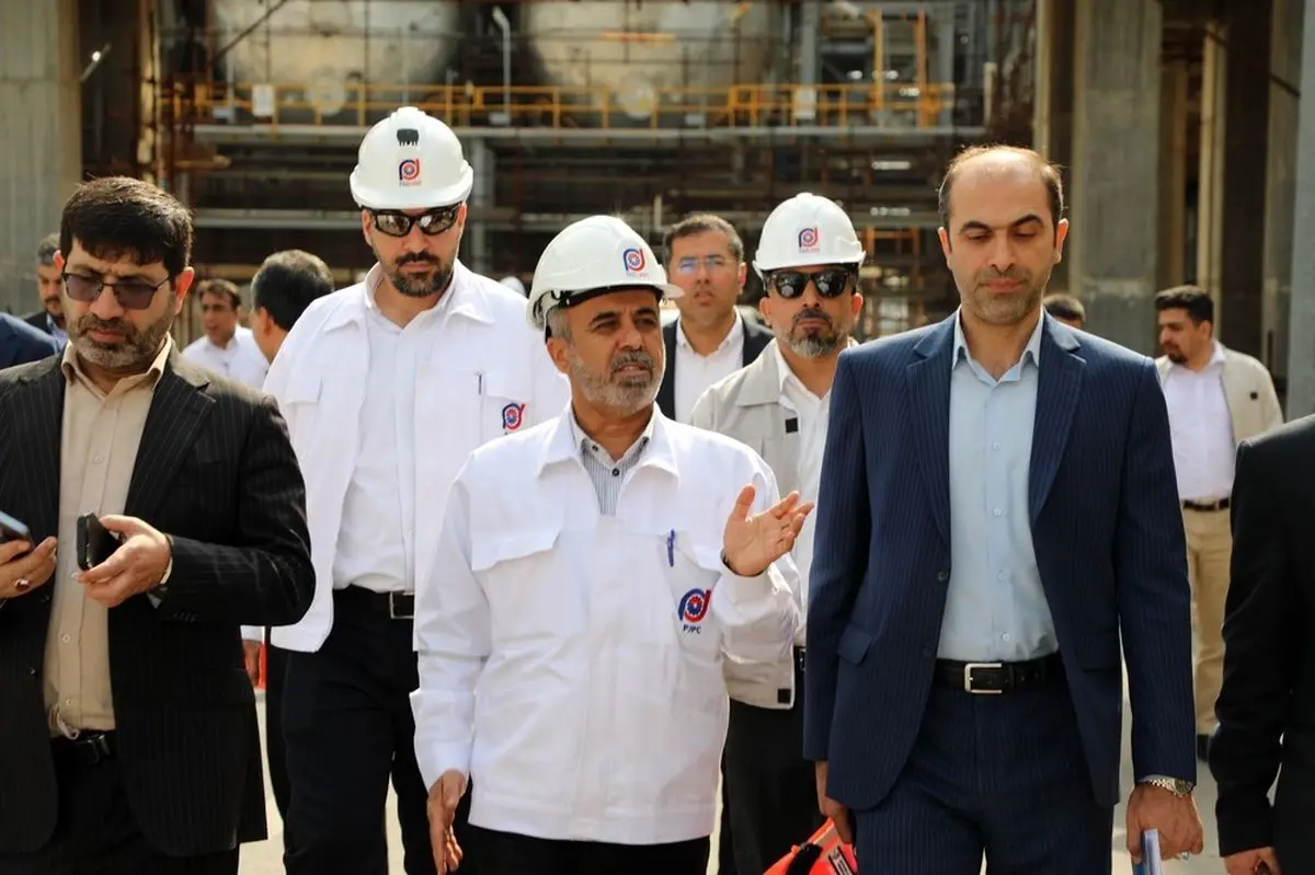 بازدید مشاور وزیر و رئیس مرکز حراست وزارت تعاون، کار و رفاه اجتماعی از شرکت توسعه پلیمر پادجم