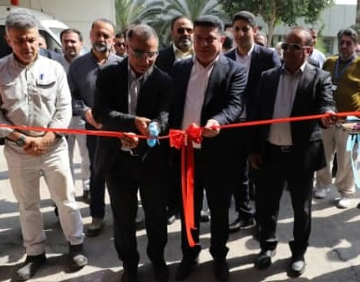 افتتاح نخستین مرکز سوختگی پیش‌بیمارستانی صنایع نفت کشور در پالایشگاه بندرعباس