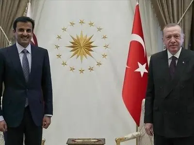گفت‌وگوی تلفنی اردوغان و امیر قطر