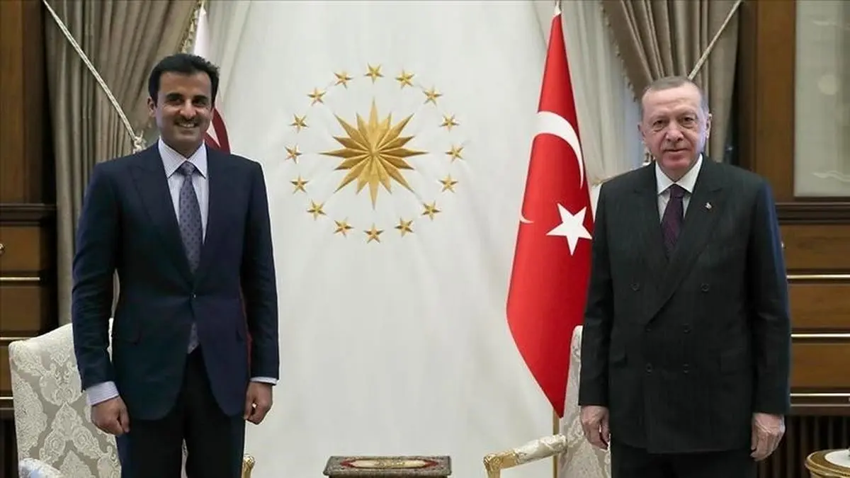 گفت‌وگوی تلفنی اردوغان و امیر قطر