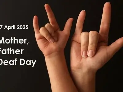 ۲۷ آوریل روز مادر و پدر ناشنوا است