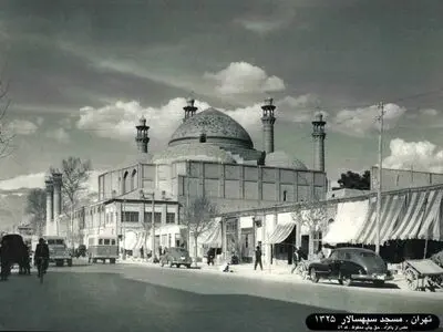 این مسجد معروف زمان قاجار در تهران ساخته شد 
