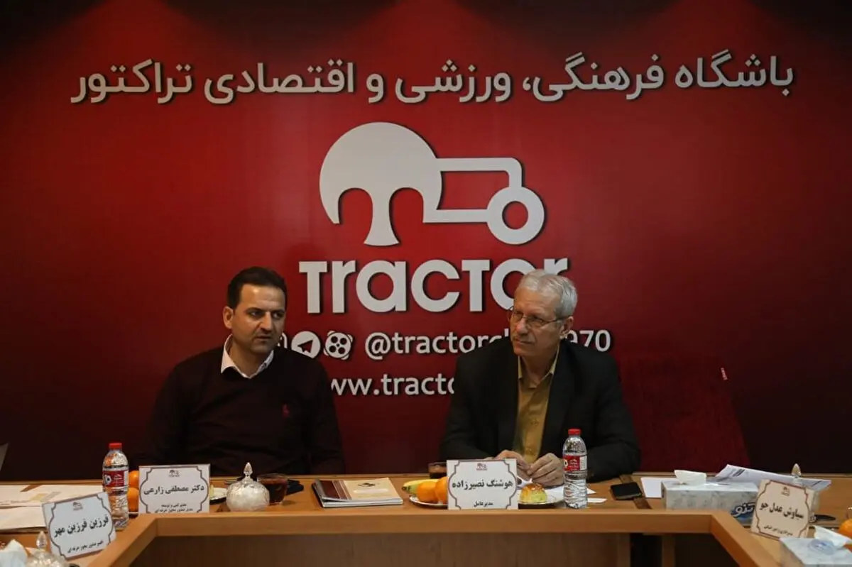 بازدید زارعی از امکانات باشگاه تراکتور تبریز