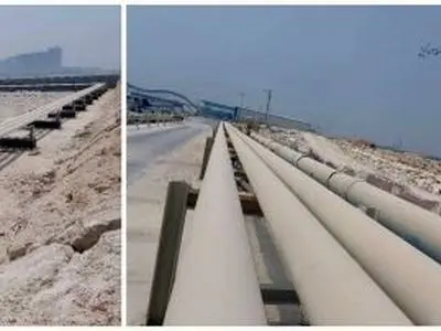 اجرای عملیات تعریض اسکله و احداث دیوار آتش در بندر کیش