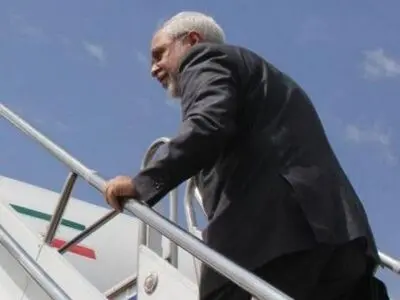 ظریف یغادر طهران متجها الى الکویت