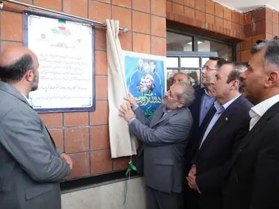 افتتاح دبیرستان پاسداران قزوین با حضور وزیر آموزش‌وپرورش 
