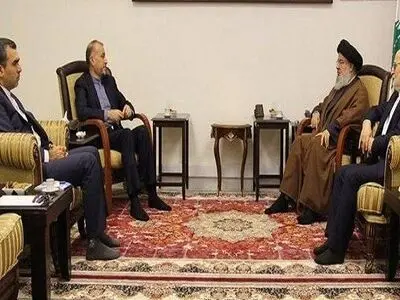 دیدار امیرعبداللهیان با سید حسن نصرالله