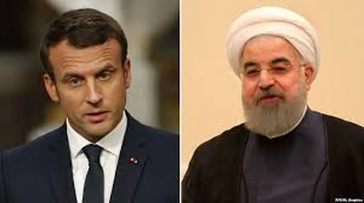 گفت‌وگوی تلفنی ماکرون و روحانی