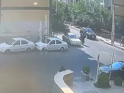 سرقت ضبط ماشین در اطراف دریاچه چیتگر تهران فقط در ۱۵ ثانیه + فیلم