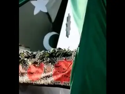 تصاویری غم‌انگیز از تابوت کودکان خردسال شهید