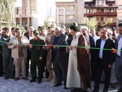 افتتاح نمایشگاه هفته دفاع مقدس در ماکو