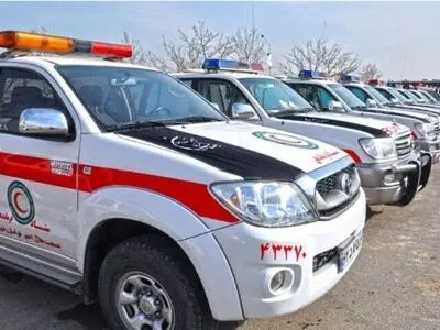 دستگاه آمبولانس دردولت سیزدهم به ناوگان هلال احمر اضافه شد
