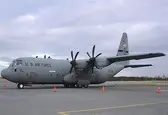 هواپیمای c-130 ائتلاف آمریکا هنگام فرود در پایگاه التاجی دچار سانحه شد