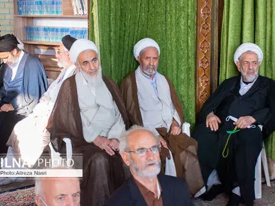 مراسم اولین سالگرد ارتحال آیت الله تاکندی در قزوین 
