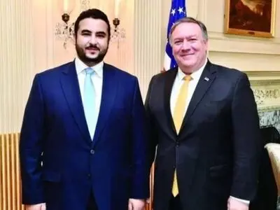 گفت‌وگوی پمپئو و بن‌سلمان درباره ایران و یمن