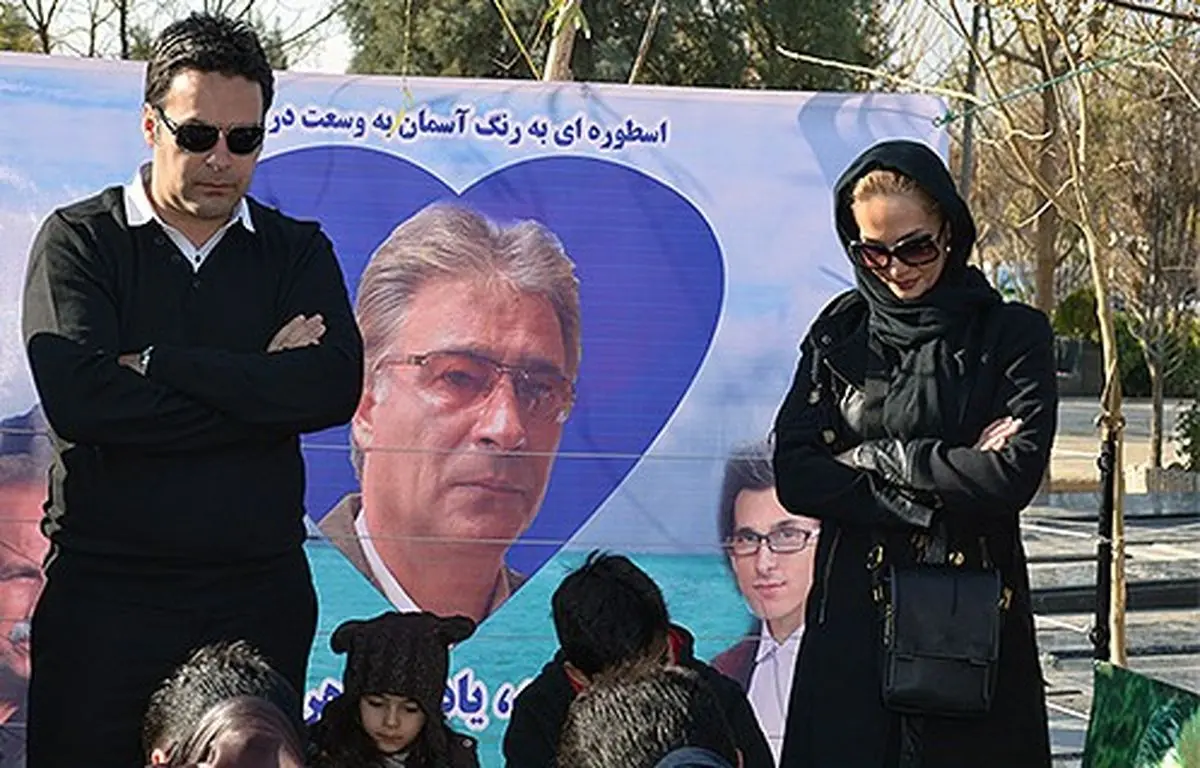 برگزاری چهارمین سالگرد ناصر حجازی در قطعه نام آوران