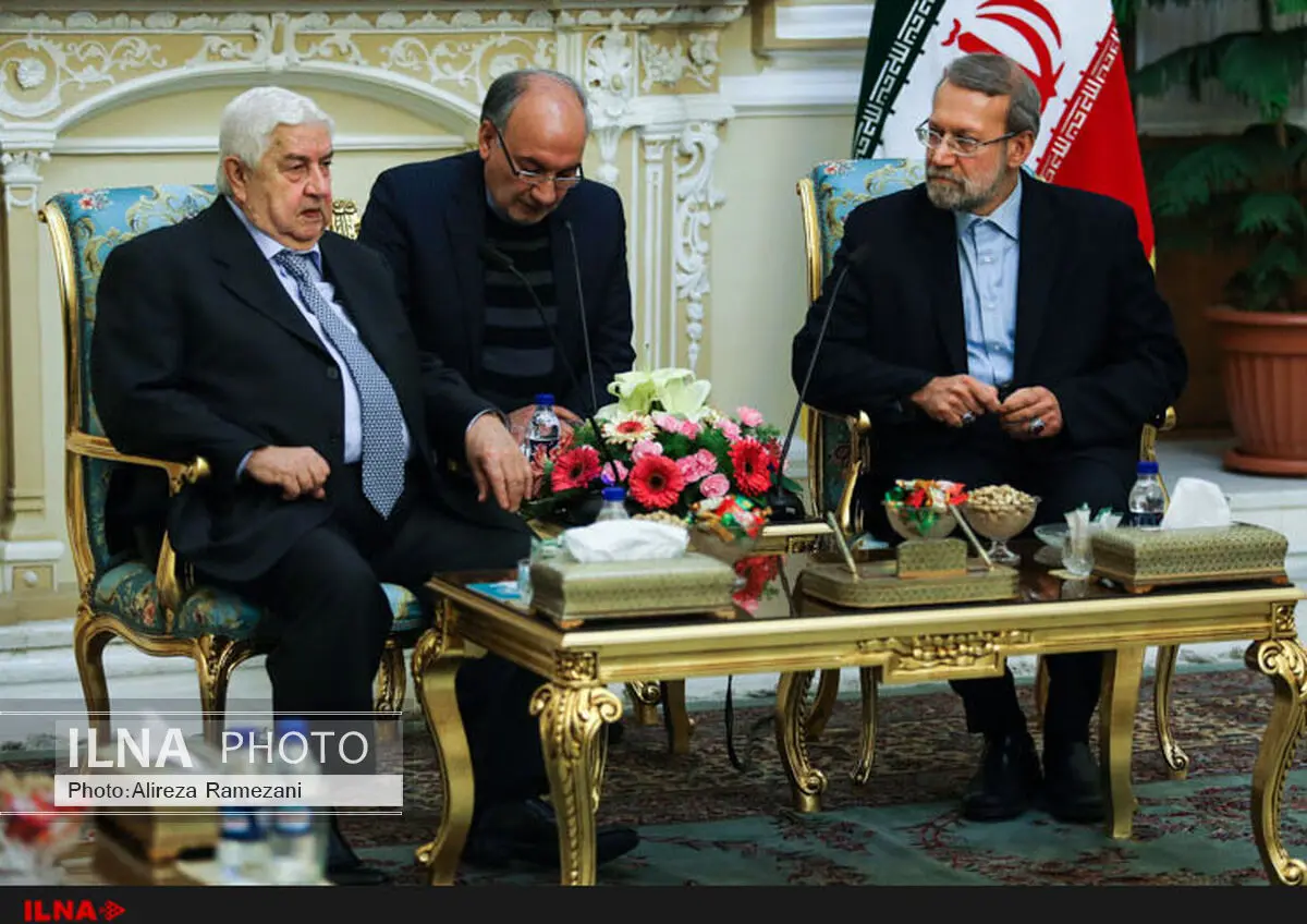 وزیر امور خارجه سوریه با لاریجانی دیدار می‌کند