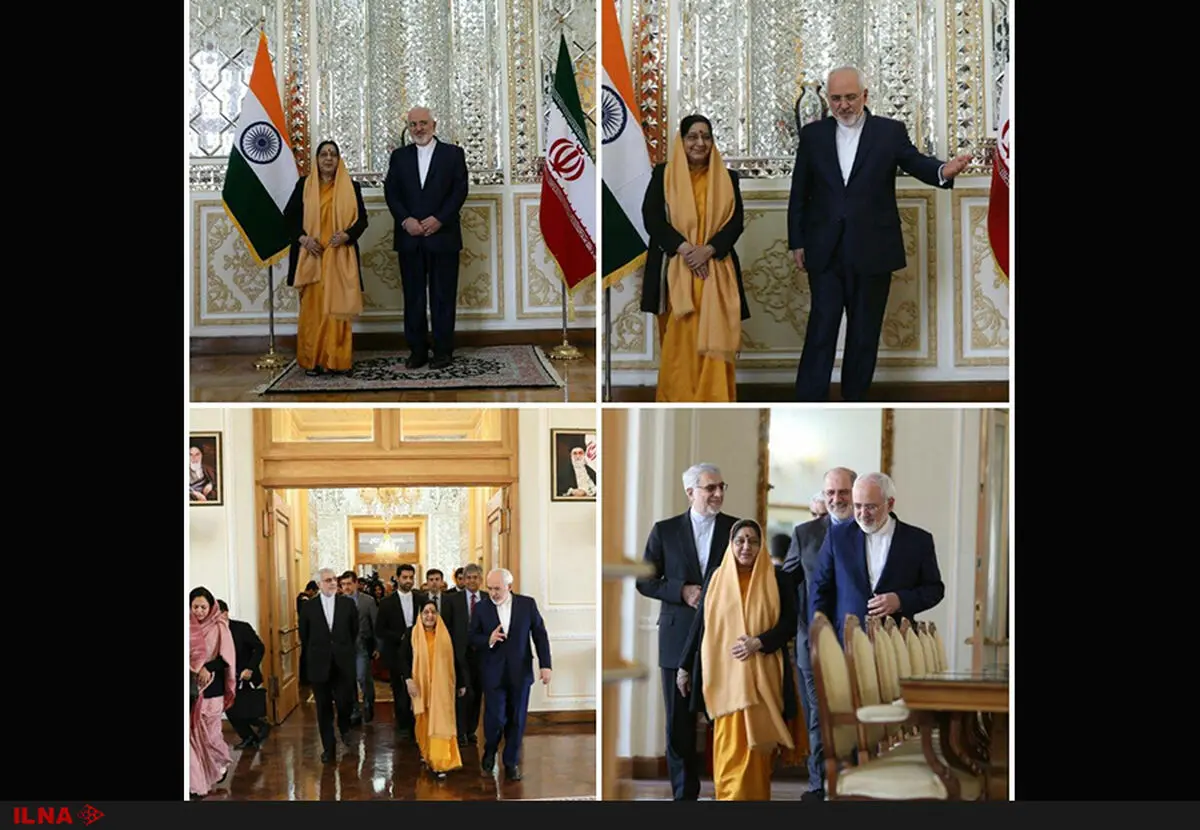 وزیر امور خارجه هند با ظریف دیدار کرد