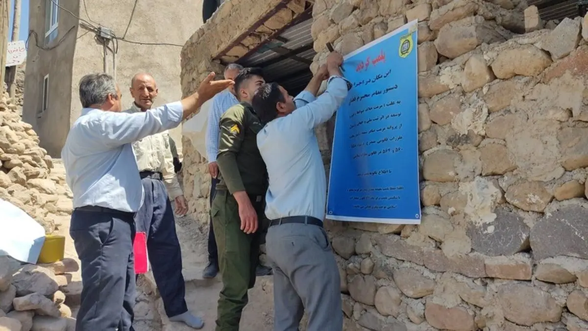 برخورد قاطع با ساخت‌وساز و خاکبرداری غیرمجاز در حریم روستای جهانی کندوان/ ۶ محل متخلف پلمب شد