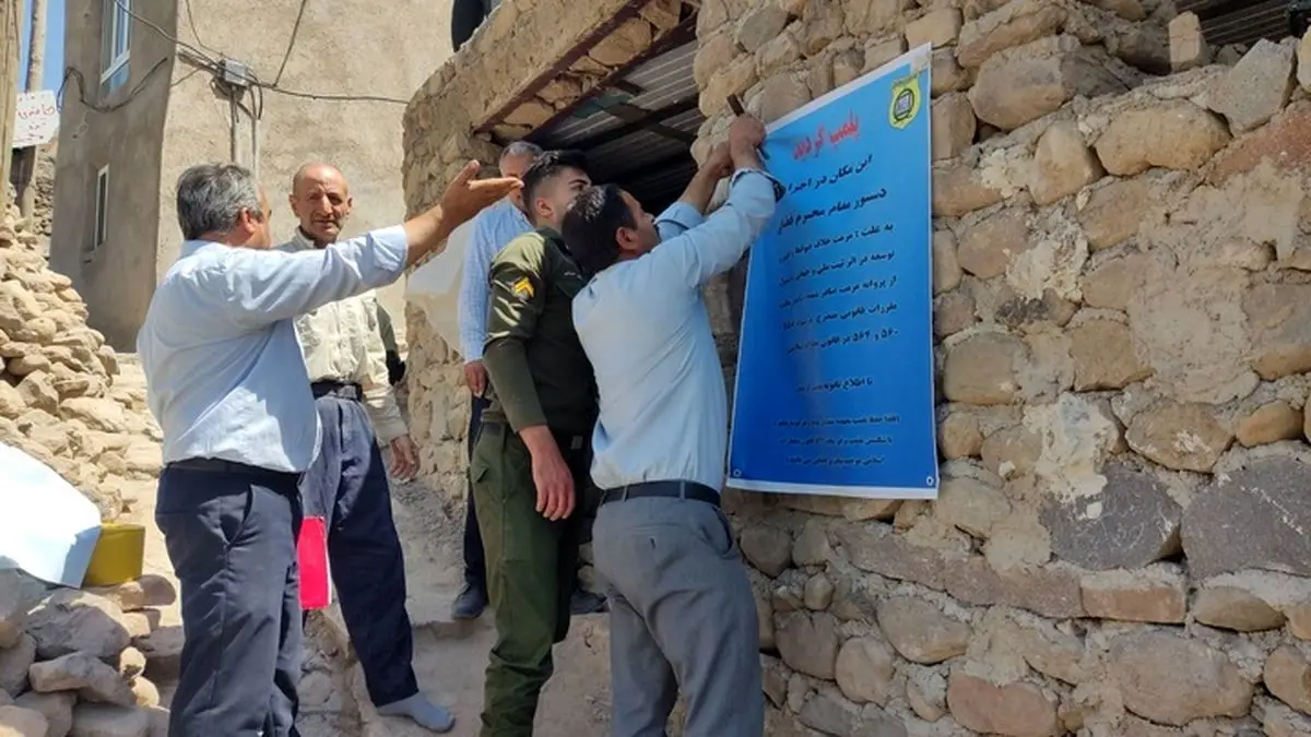 برخورد قاطع با ساخت‌وساز و خاکبرداری غیرمجاز در حریم روستای جهانی کندوان/ ۶ محل متخلف پلمب شد