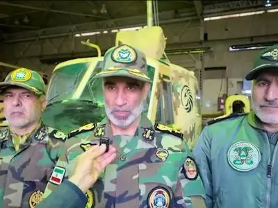 بازدید امیر سرتیپ جهانشاهی از پایگاه سوم رزمی هوانیروز کرمان