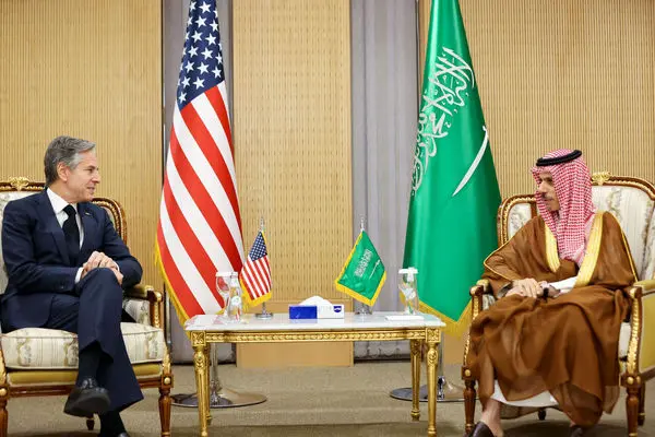 Top American, Saudi diplomats meet in Jeddah