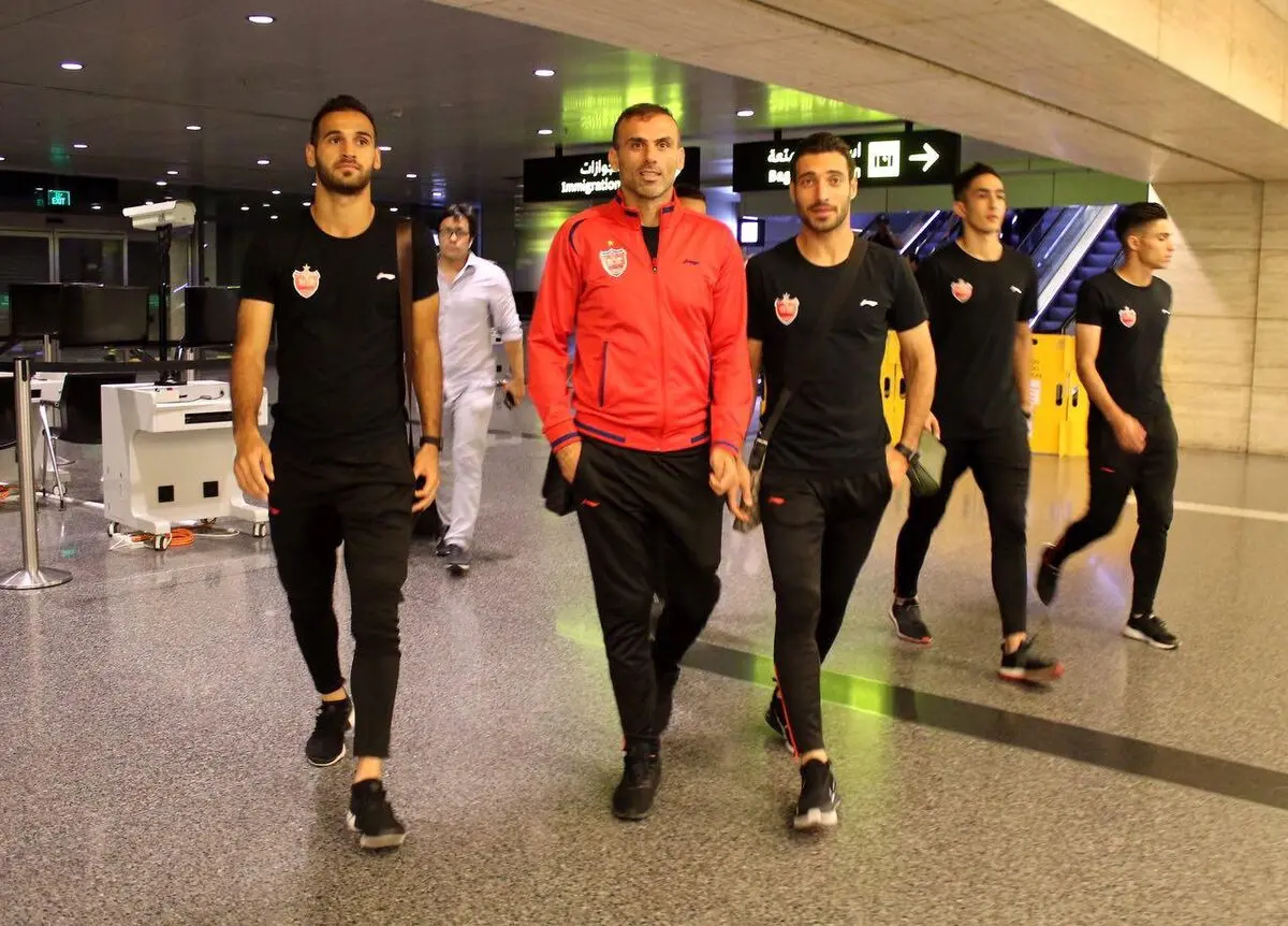 کاروان پرسپولیس به دوحه رسید